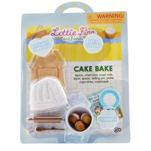 New Cake Bake Clothes Set (Doll not included) Lottie Dolls