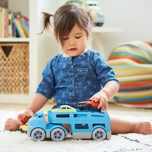 Hot Car Carrier Wooden Toy Cars For Children