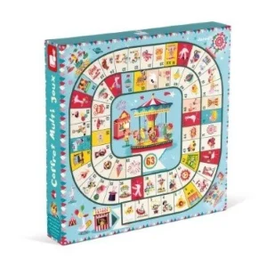 New Carousel Multi Game Box Set Gifts For 9 Yr Olds | Gifts For 8 Yr Olds