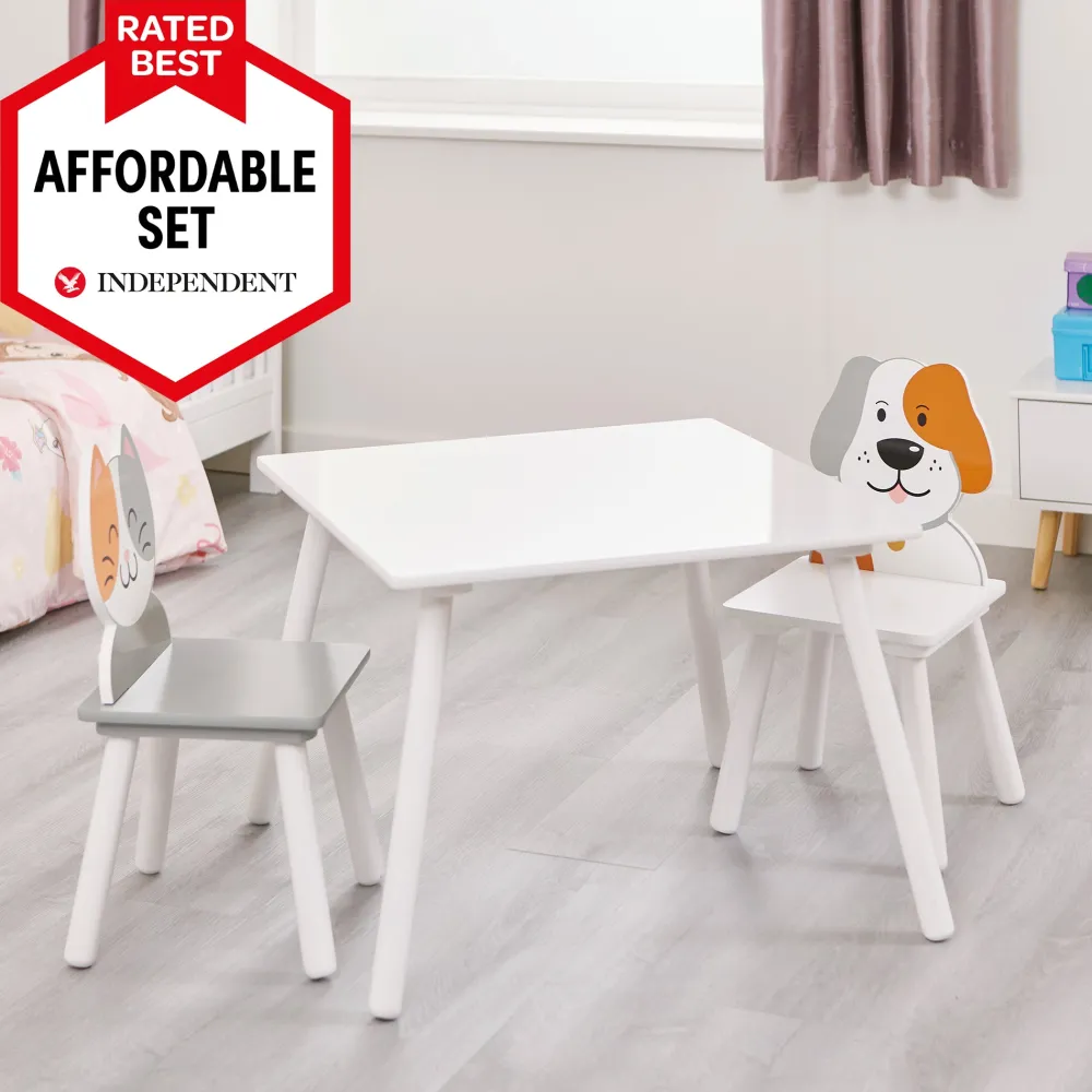 cat_and_dog_table_and_cha_0.webp Discount Cat and Dog Table and Chairs Kids Kid’s Furniture