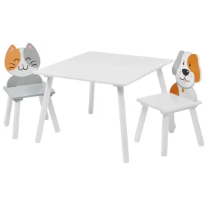 Discount Cat and Dog Table and Chairs Kids Kid’s Furniture