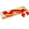 Clearance Caterpillar Number Puzzle Wooden Puzzles And Activity Toys | Children's Wooden Puzzles