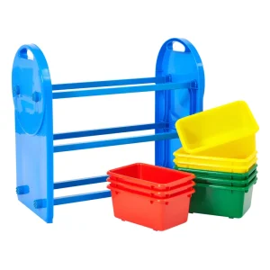 Clearance Children’s 9-Bin Storage Organiser Unit | Toy Storage Kids Kid’s Furniture