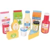 New Chilled Groceries Play Shop Cook And Share | Wooden Toy Food Sets