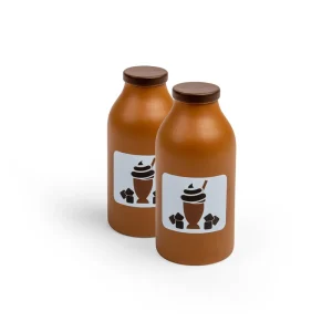 Online Chocolate Milkshake (Pack of 2) Play Shop Cook And Share | Wooden Toy Food Sets