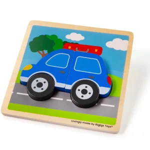 Sale Chunky Lift-Out Puzzle – Car Wooden Puzzles And Activity Toys | Children's Wooden Puzzles