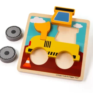 Discount Chunky Lift-Out Puzzle – Digger Wooden Puzzles And Activity Toys | Children's Wooden Puzzles