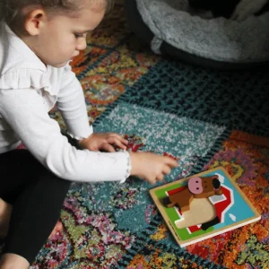 Best Chunky Lift-Out Puzzle – Horse Wooden Puzzles And Activity Toys | Children's Wooden Puzzles
