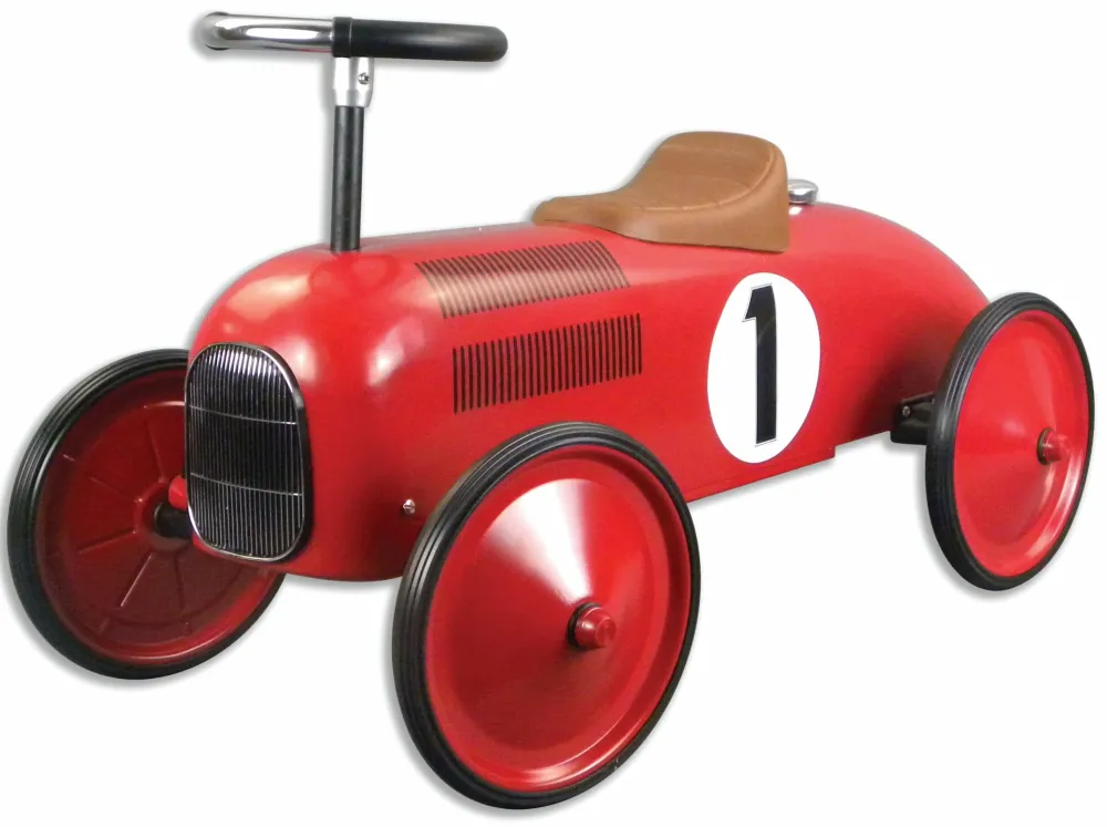 classic_racer_red_0.webp Fashion Classic Racer Red Ride On Cars | Gifts For 3 Year Olds