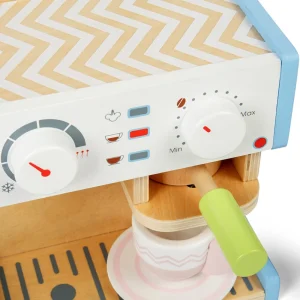 Fashion Coffee Maker Play Shop Cook And Share | Wooden Toy Food Sets