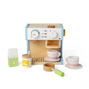 Fashion Coffee Maker Play Shop Cook And Share | Wooden Toy Food Sets