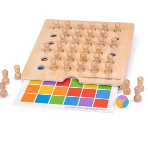 Hot Colour Memo Traditional Wooden Games