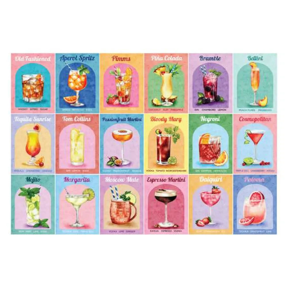 colourful_cocktails__piec_0.webp Discount Colourful Cocktails 1000 Piece Puzzle Children's Wooden Puzzles