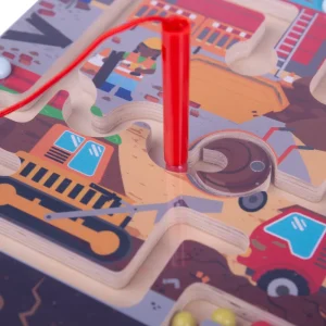 Hot Construction Maze Puzzle Wooden Puzzles And Activity Toys | Activity Toys & Games