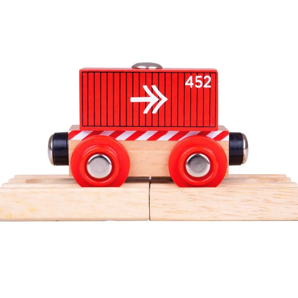 container_wagon__red_0.webp Outlet Container Wagon – Red Gifts For 5 Yr Olds | Toys For 4 Year Olds
