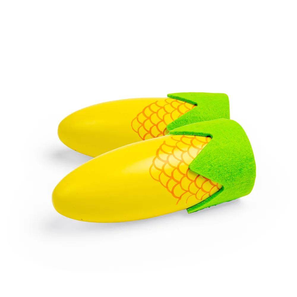 corn_on_the_cob_pack_of__0.webp Sale Corn on the Cob (Pack of 2) Play Shop Cook And Share | Wooden Toy Food Sets
