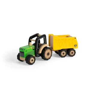 Discount Country Tractor & Trailer Wooden Toy Cars For Children | Wooden Farm Sets & Animal Toys