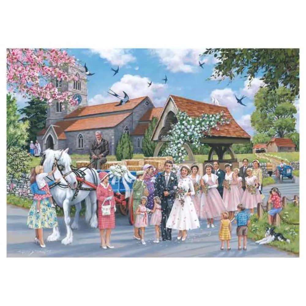 country_wedding__piece_pu_0.webp New Country Wedding 1000 Piece Puzzle Children's Wooden Puzzles