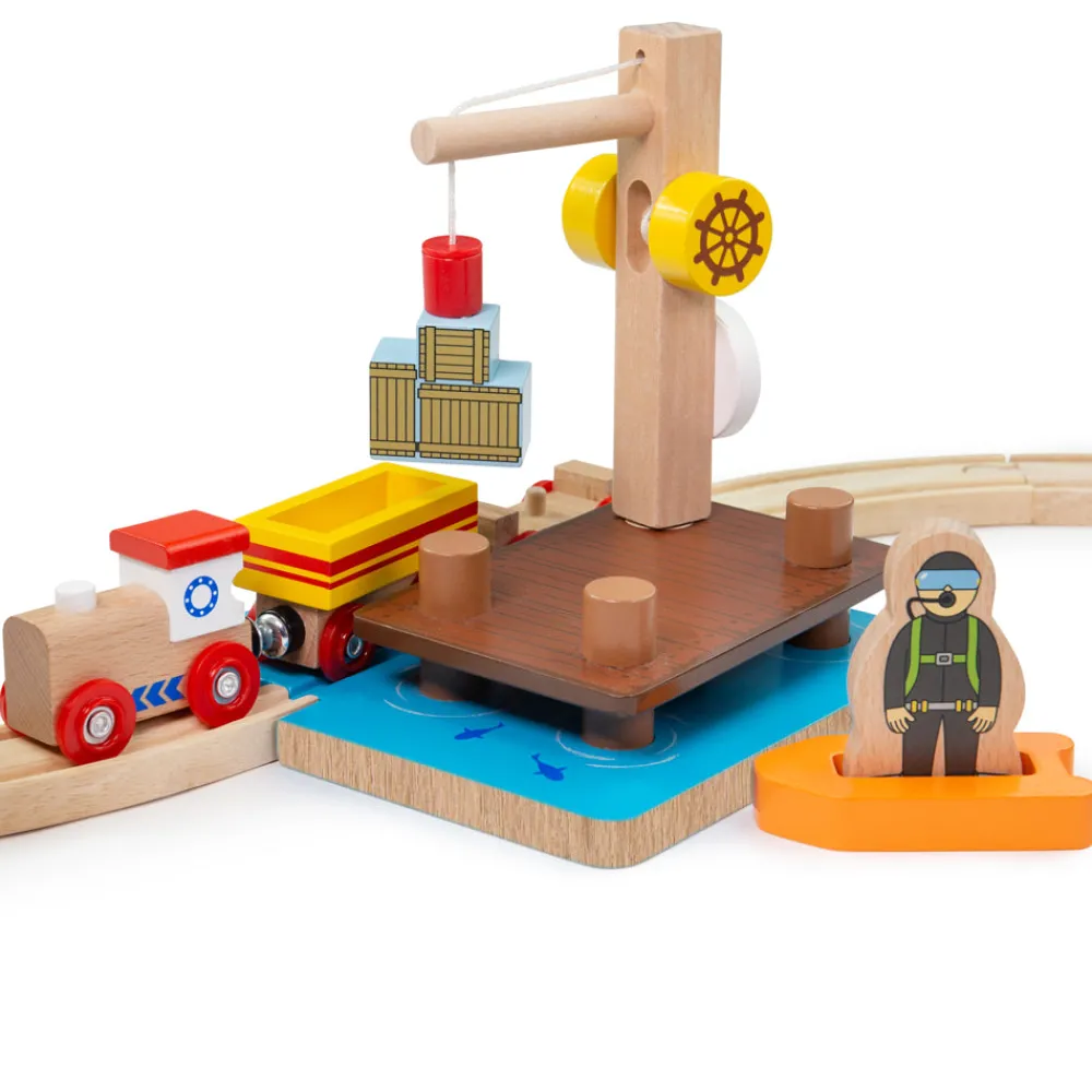 crane_dock_dinghy__diver_1.webp Outlet Crane Dock, Dinghy & Diver Gifts For 5 Yr Olds | Toys For 4 Year Olds