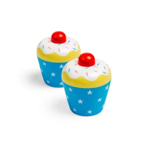 New Cupcake (Pack of 2) Play Shop Cook And Share | Wooden Toy Food Sets