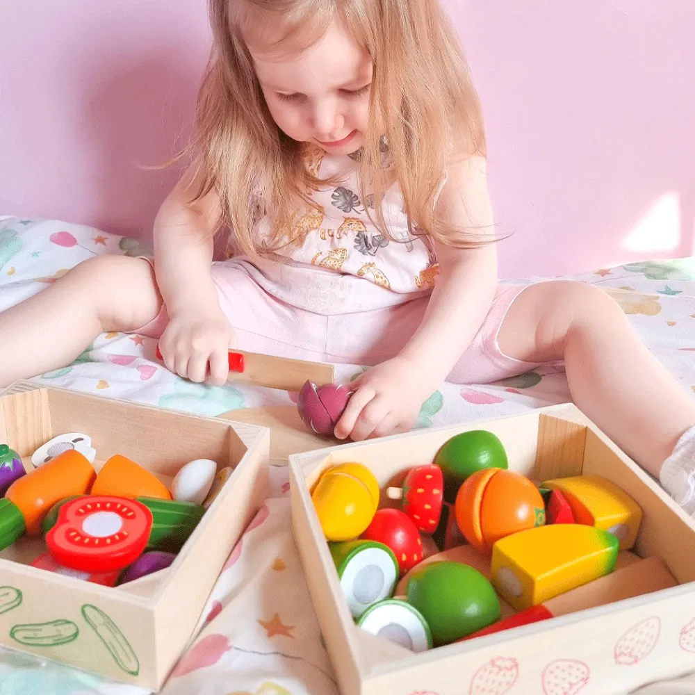 cutting_fruit_crate_1.webp Clearance Cutting Fruit Crate Play Shop Cook And Share | Wooden Toy Food Sets
