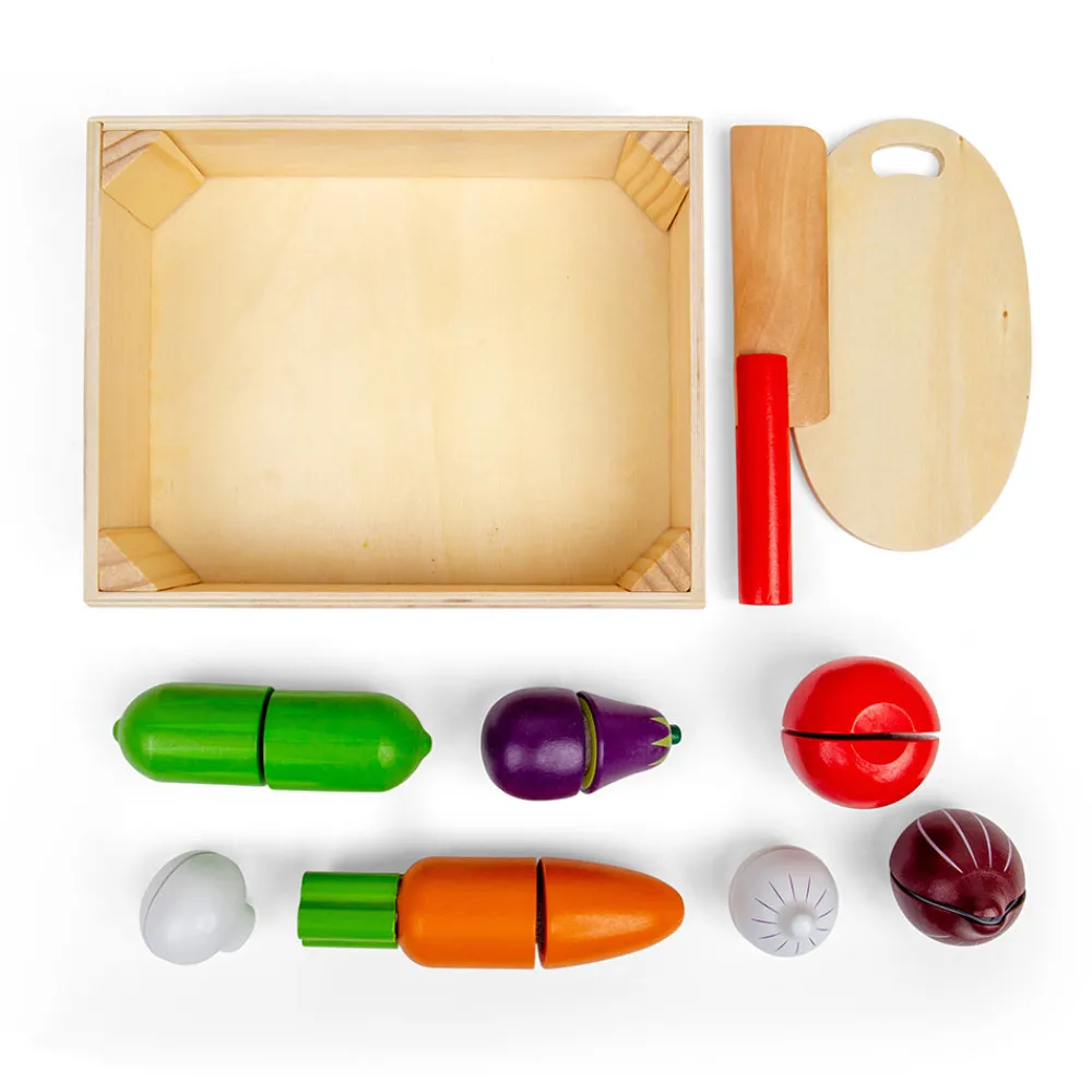 cutting_veg_crate_4.webp Clearance Cutting Veg Crate Play Shop Cook And Share | Wooden Toy Food Sets