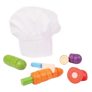 Best Cutting Vegetables Chef Set Play Shop Cook And Share | Wooden Toy Food Sets