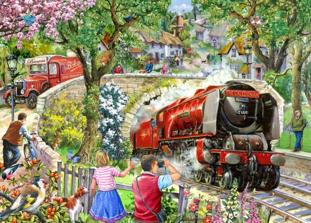 daily_express__big__piece_0.webp Best Daily Express – BIG 500 Piece Jigsaw Puzzle Children's Wooden Puzzles