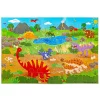 Discount Dawn of the Dinosaur Floor Puzzle (48 piece) Wooden Puzzles And Activity Toys | Children's Wooden Puzzles