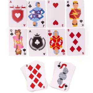 Clearance Deck of Cards Traditional Wooden Games