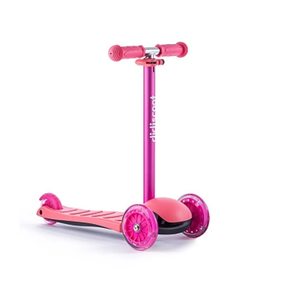 didiscoot_pink_scooter_0.webp Clearance Didiscoot Pink Scooter Outdoor Garden Toys | Ride On Cars