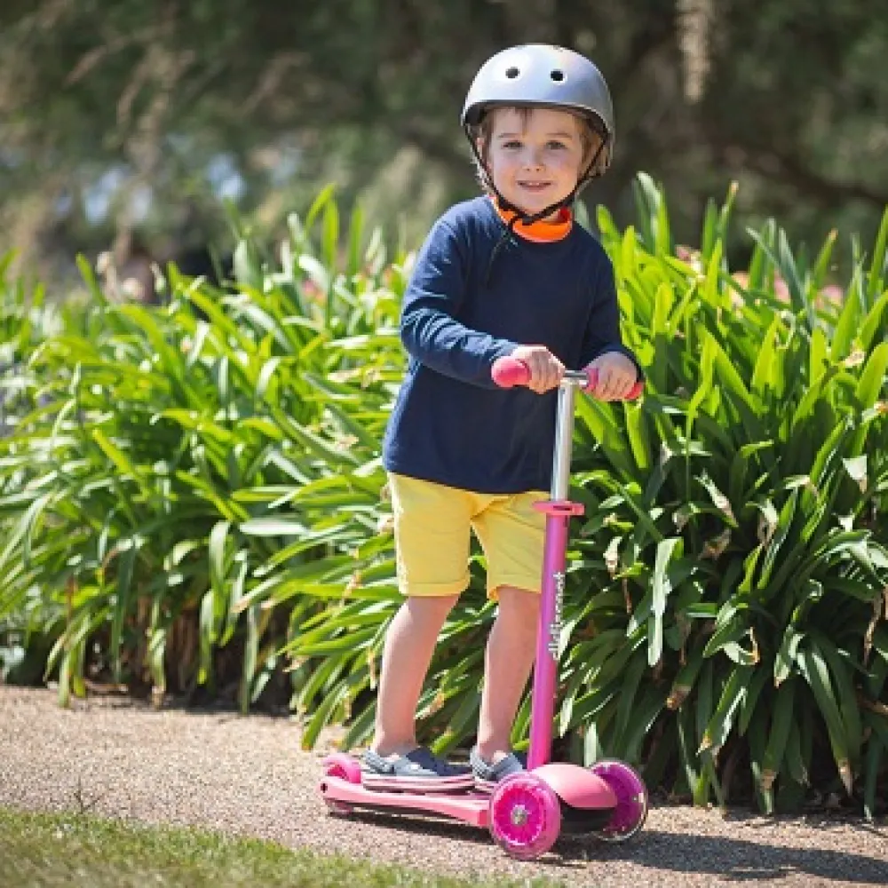 didiscoot_pink_scooter_1.webp Clearance Didiscoot Pink Scooter Outdoor Garden Toys | Ride On Cars