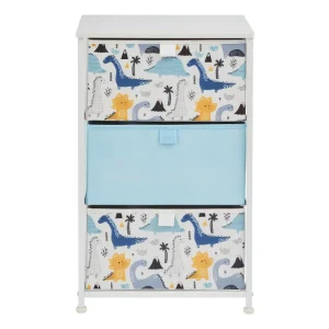 Fashion Dinosaur 3 Drawer Kids Storage Chest Kids Kid’s Furniture
