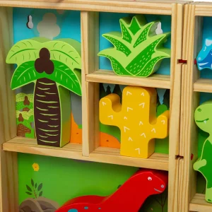 Discount Dinosaur Animal Playbox Wooden Farm Sets & Animal Toys