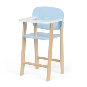 New Doll’s High Chair Traditional Wooden Toys | Prams & Cradles