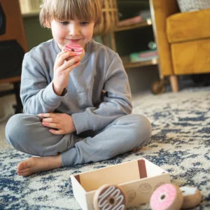 Hot Doughnut Crate Play Shop Cook And Share | Wooden Toy Food Sets