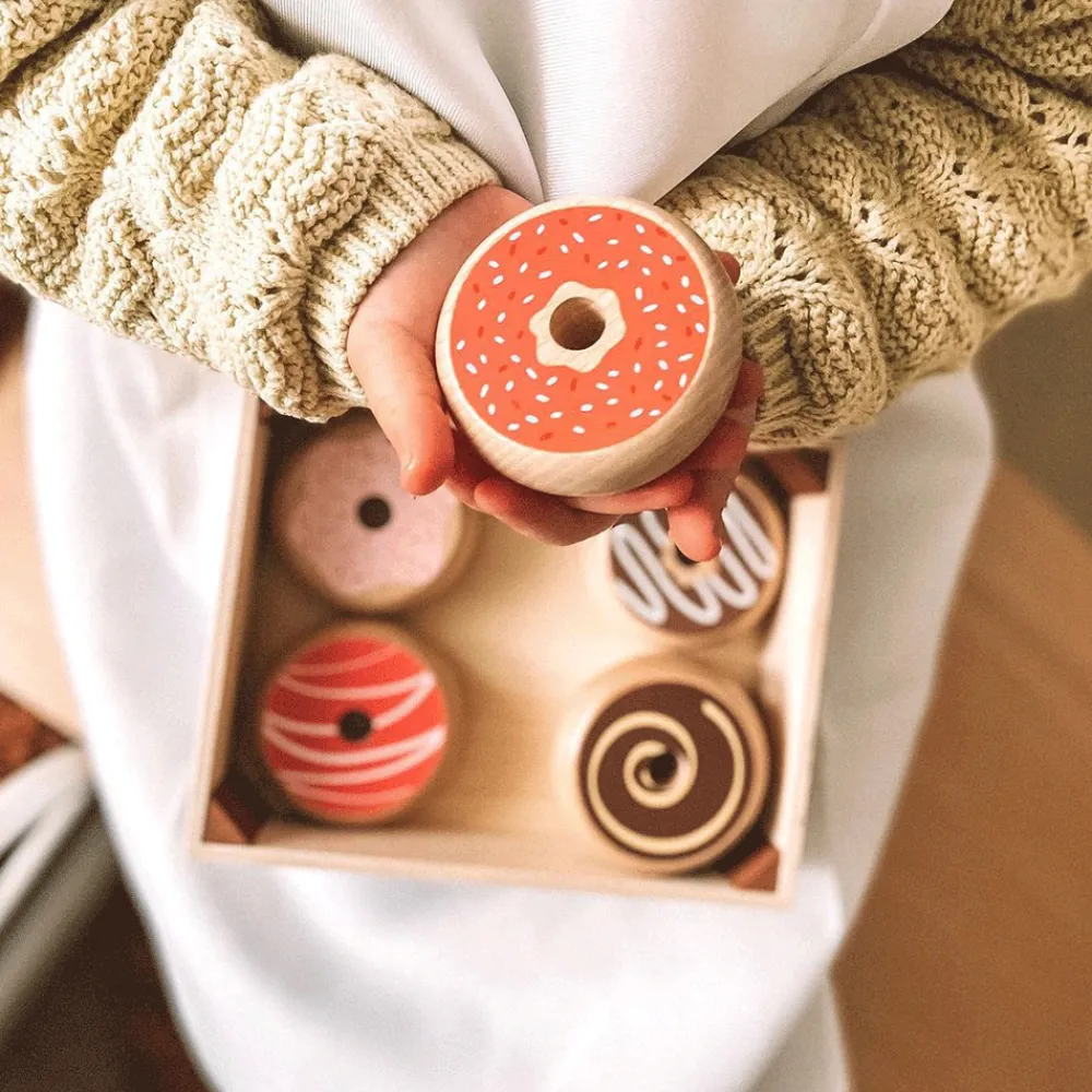 doughnut_crate_7.webp Hot Doughnut Crate Play Shop Cook And Share | Wooden Toy Food Sets