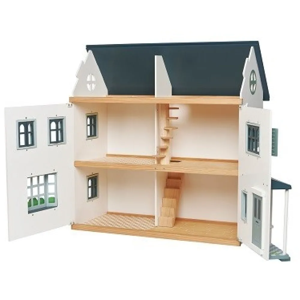 dovetail_house_1.webp Sale Dovetail House Wooden Doll’s Houses | Prams & Cradles
