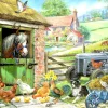 Outlet Down On The Farm – BIG 250 Piece Jigsaw Puzzle Children's Wooden Puzzles