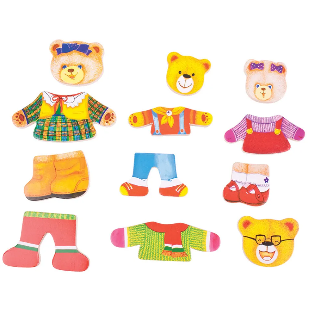 dress_up_bear_family_5.webp Online Dress Up Bear Family Lifestyle & Vocations | Activity Toys & Games
