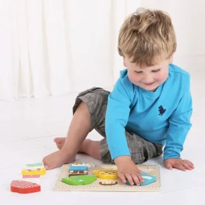 Outlet Dressing Boy Puzzle Wooden Puzzles And Activity Toys | Children's Wooden Puzzles