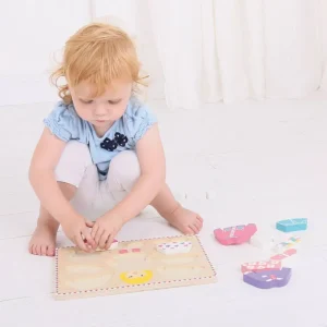 Sale Dressing Girl Puzzle Wooden Puzzles And Activity Toys | Children's Wooden Puzzles