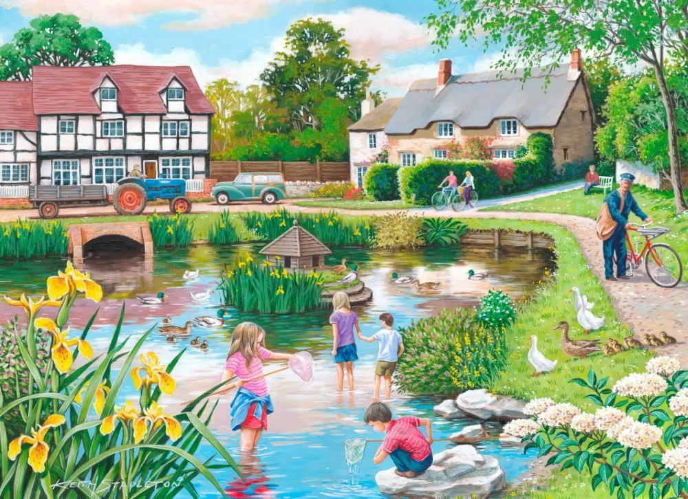 duck_pond__big__piece_jig_0.webp Discount Duck Pond – BIG 250 Piece Jigsaw Puzzle Children's Wooden Puzzles