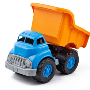 Sale Dump Truck – Blue/Orange Wooden Toy Cars For Children