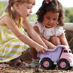 New Dump Truck (Pink) Wooden Toy Cars For Children