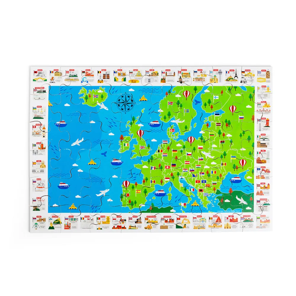 european_map_floor_puzzle_0.webp Online European Map Floor Puzzle (48pc)fpuzzlef Wooden Puzzles And Activity Toys | Children's Wooden Puzzles