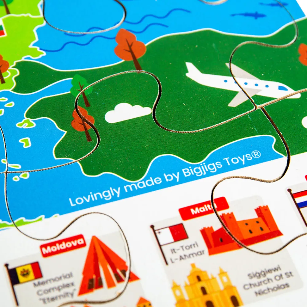 european_map_floor_puzzle_2.webp Online European Map Floor Puzzle (48pc)fpuzzlef Wooden Puzzles And Activity Toys | Children's Wooden Puzzles
