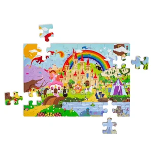 Best Fantasy Floor Puzzle (48pc) Wooden Puzzles And Activity Toys | Children's Wooden Puzzles