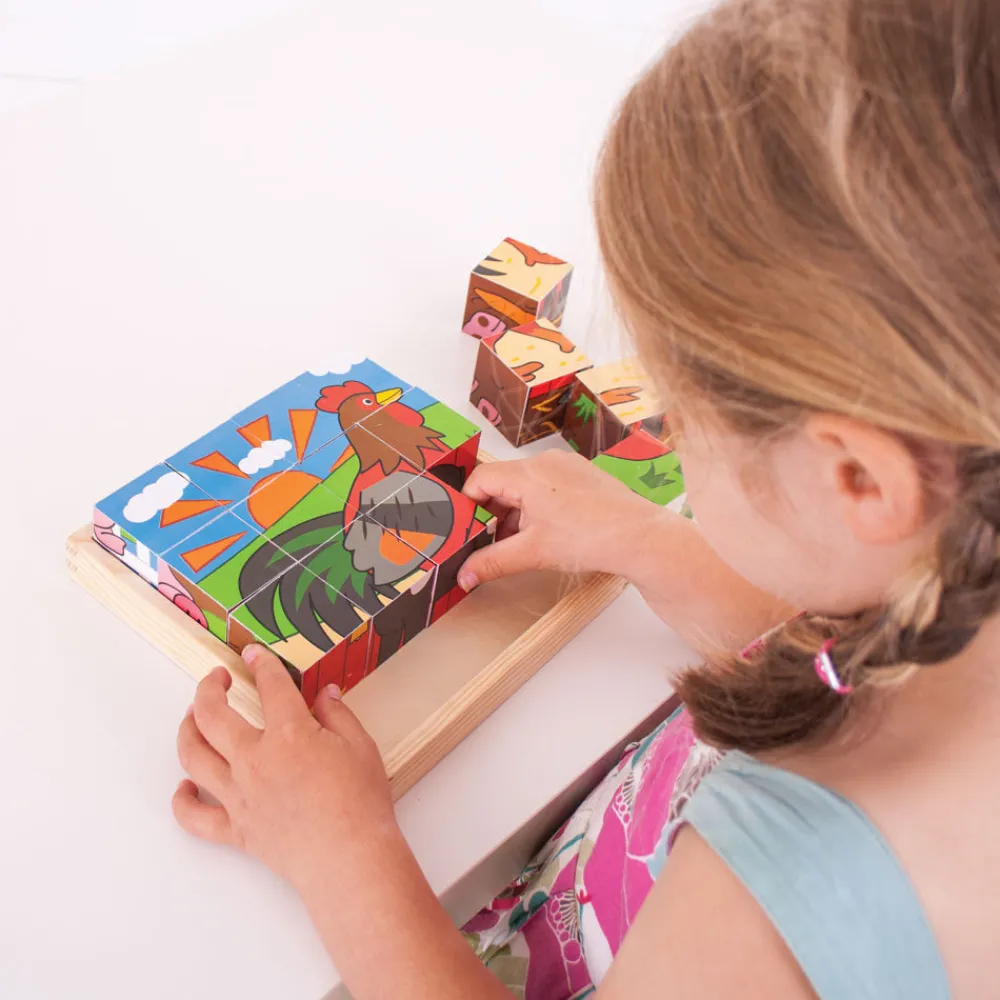 farm_cube_puzzle_1.webp Outlet Farm Cube Puzzle Wooden Puzzles And Activity Toys | Children's Wooden Puzzles