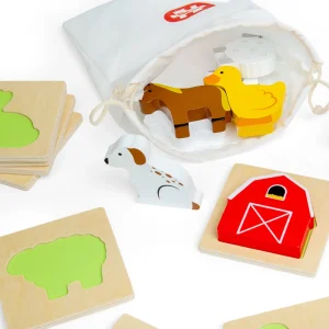 Online Farm Feel & Find Shapes Wooden Farm Sets & Animal Toys